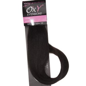 Clip In Extensions 38cm 70g 1B Natürliches Schwarz-0