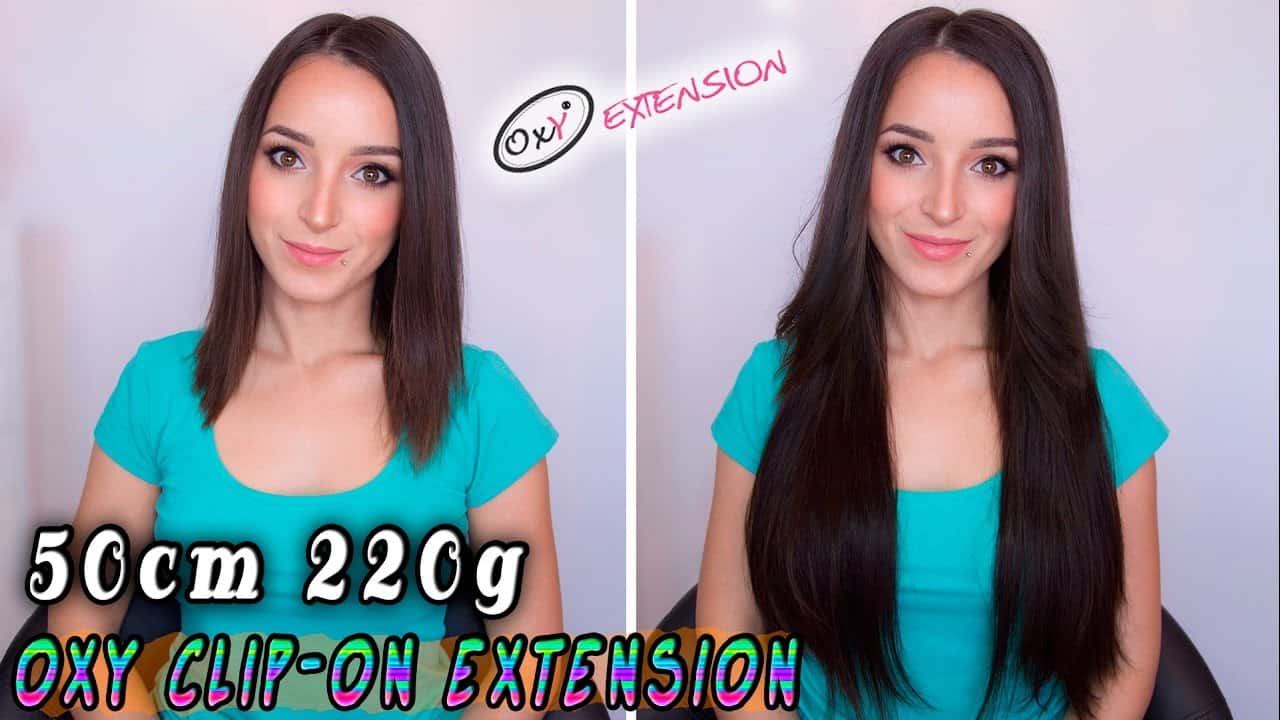 Premium clip-in extensions 50cm 220g