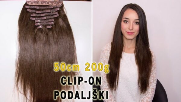 Deluxe Clip In Extensions 50cm 200g 01 Jet Schwarz - Image 3
